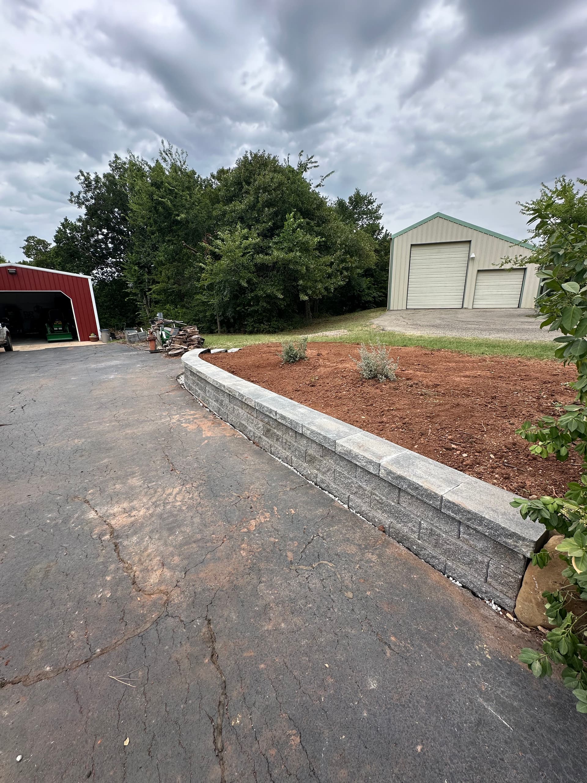 Gallery photos for Retaining Wall and Sod Installation in Stillwater: Image #6