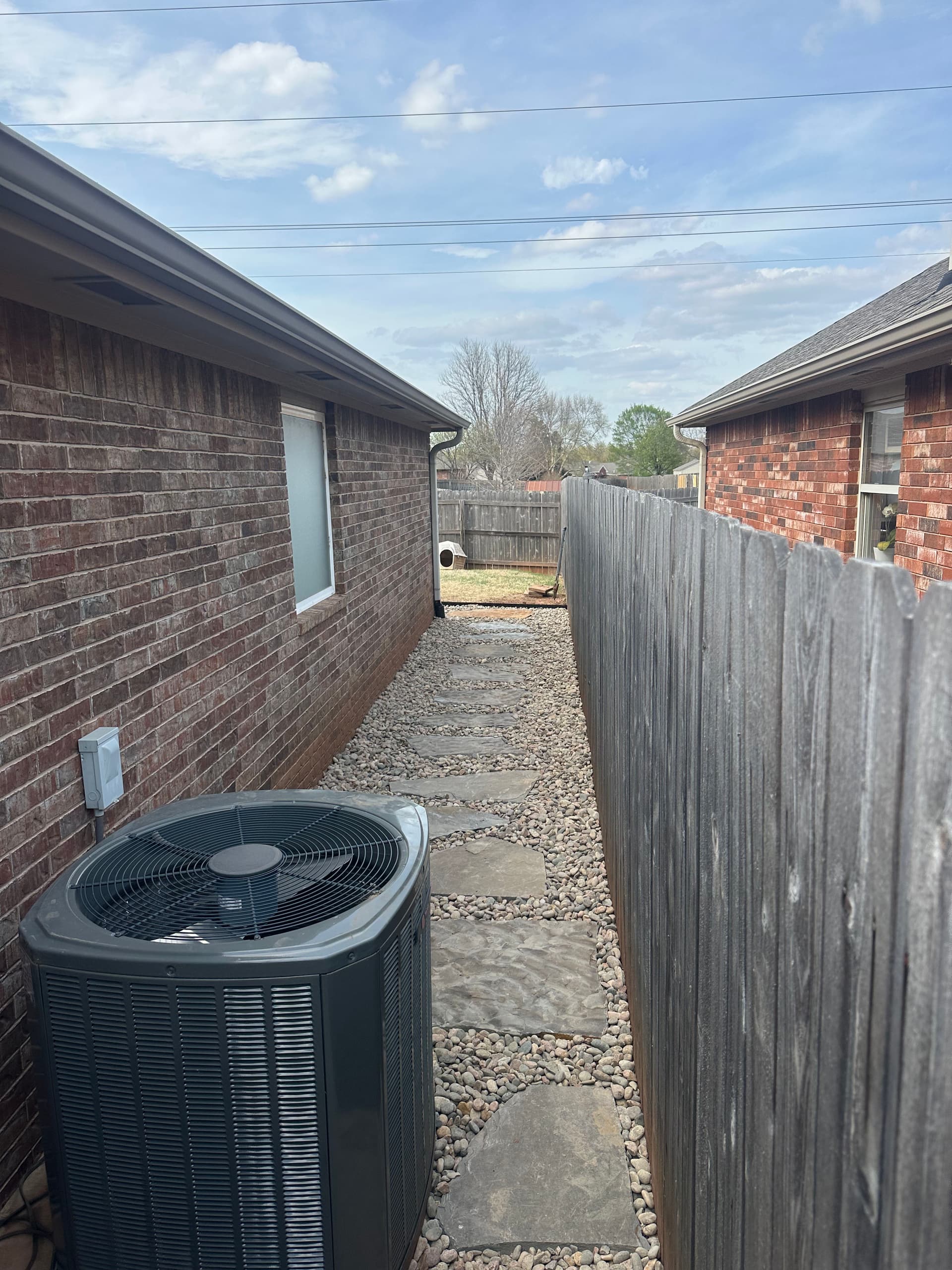 Gallery photos for Retaining Wall, Cedar Pergola, Walkway and Landscaping in Stillwater OK: Image #8